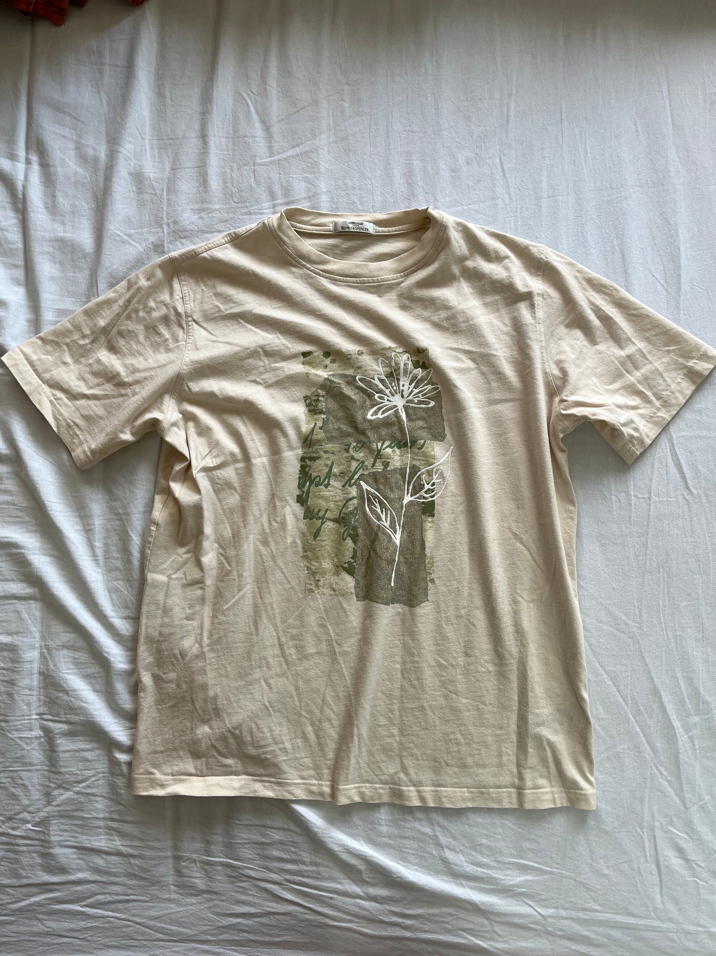 Beige Mark & Spencer T-shirt