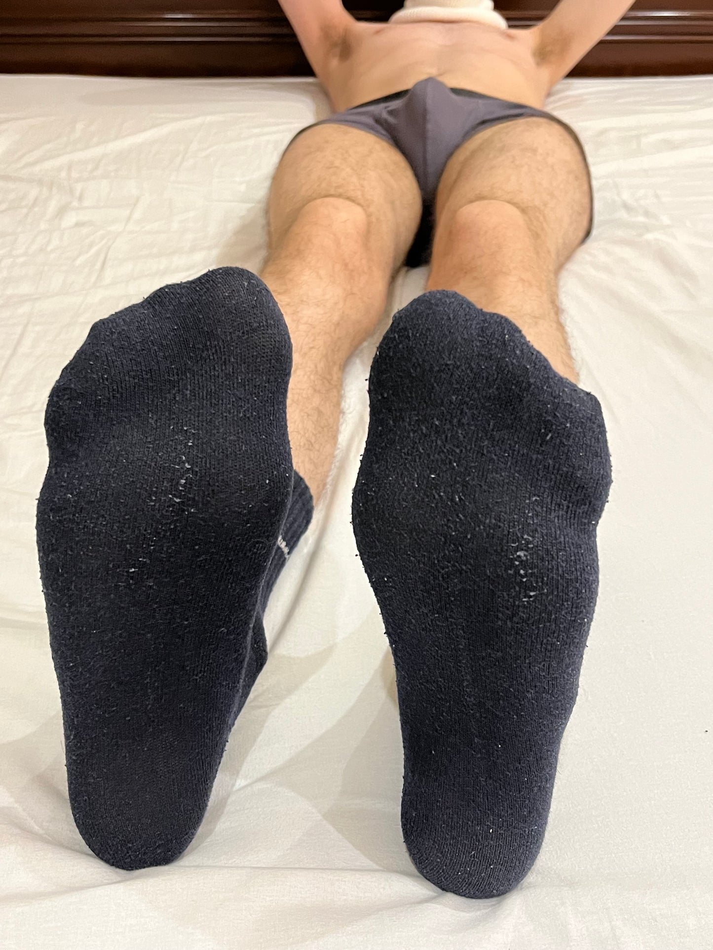 Dark Nike crew socks