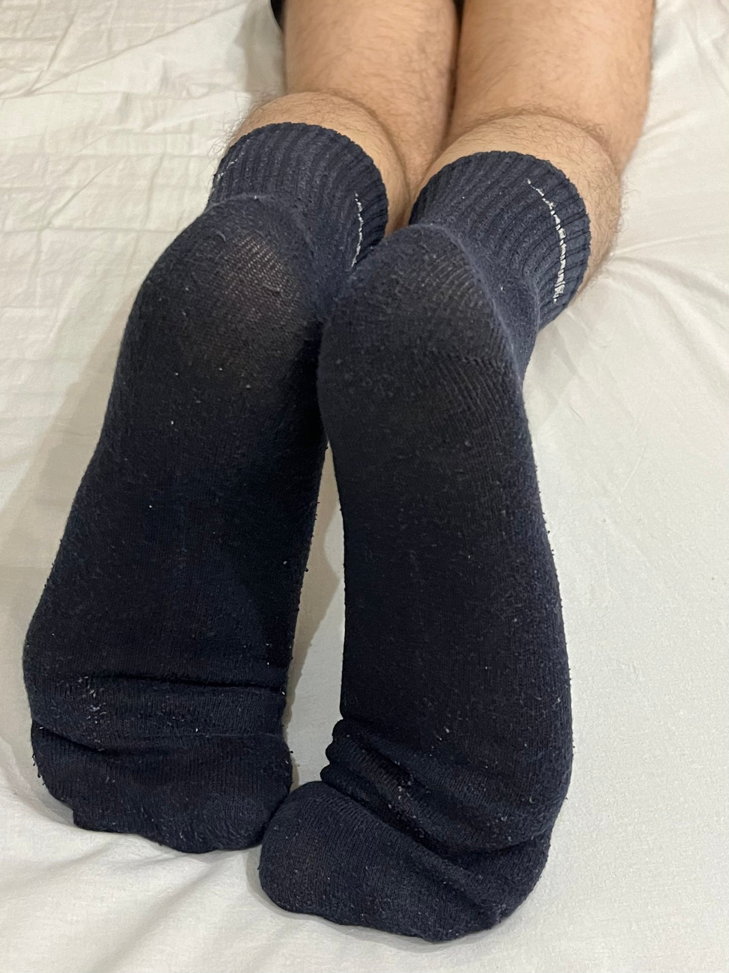 Dark Nike crew socks