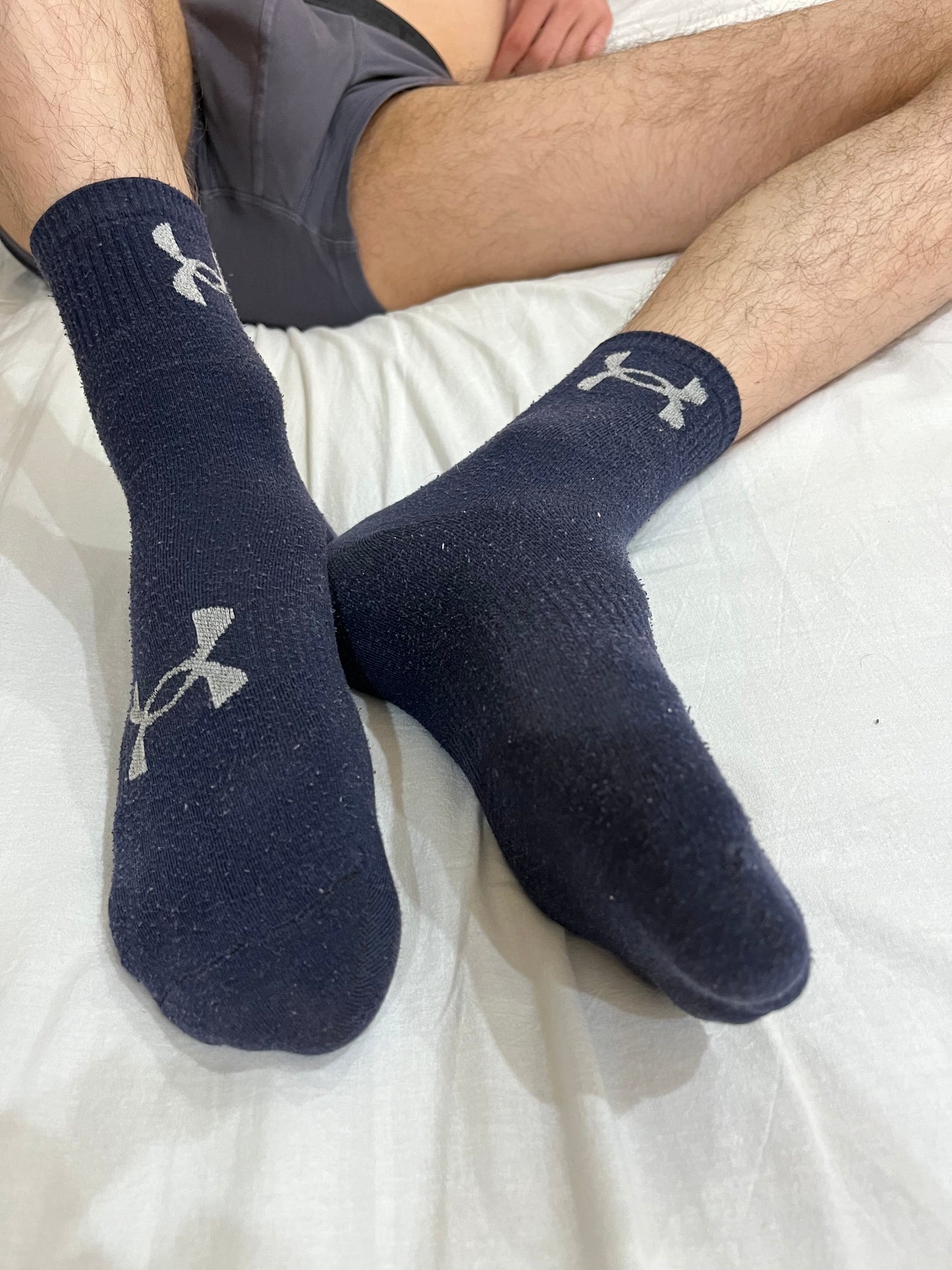 Dark-blue Under armour short crew socks