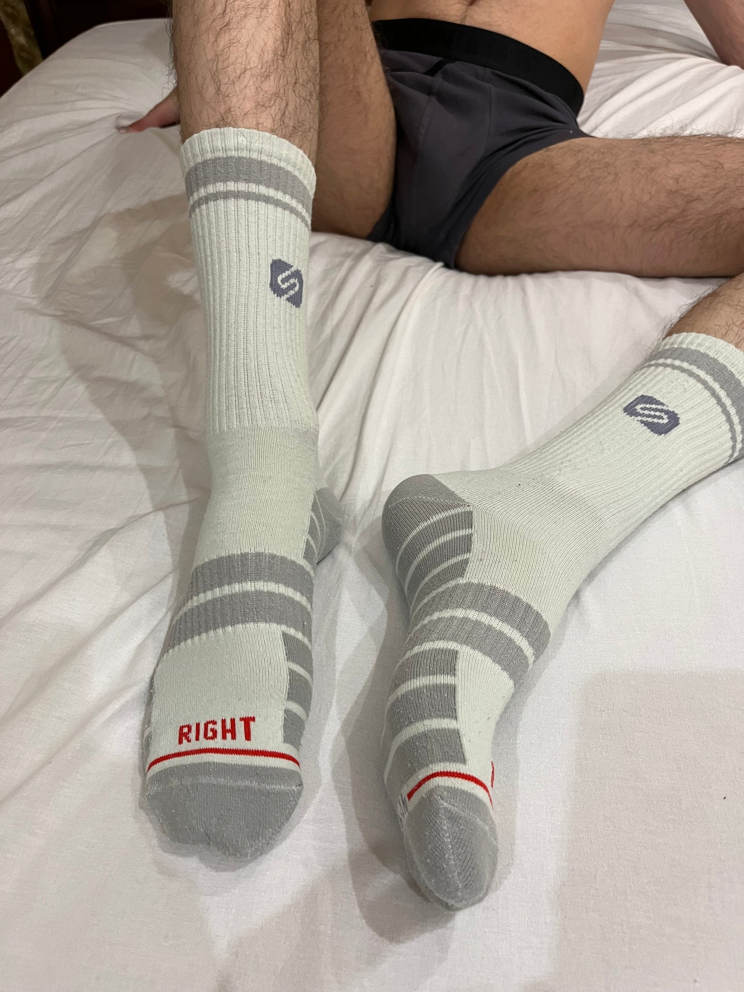 Football crew socks