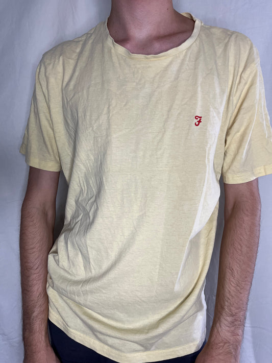 Light-yellow Farah T-shirt
