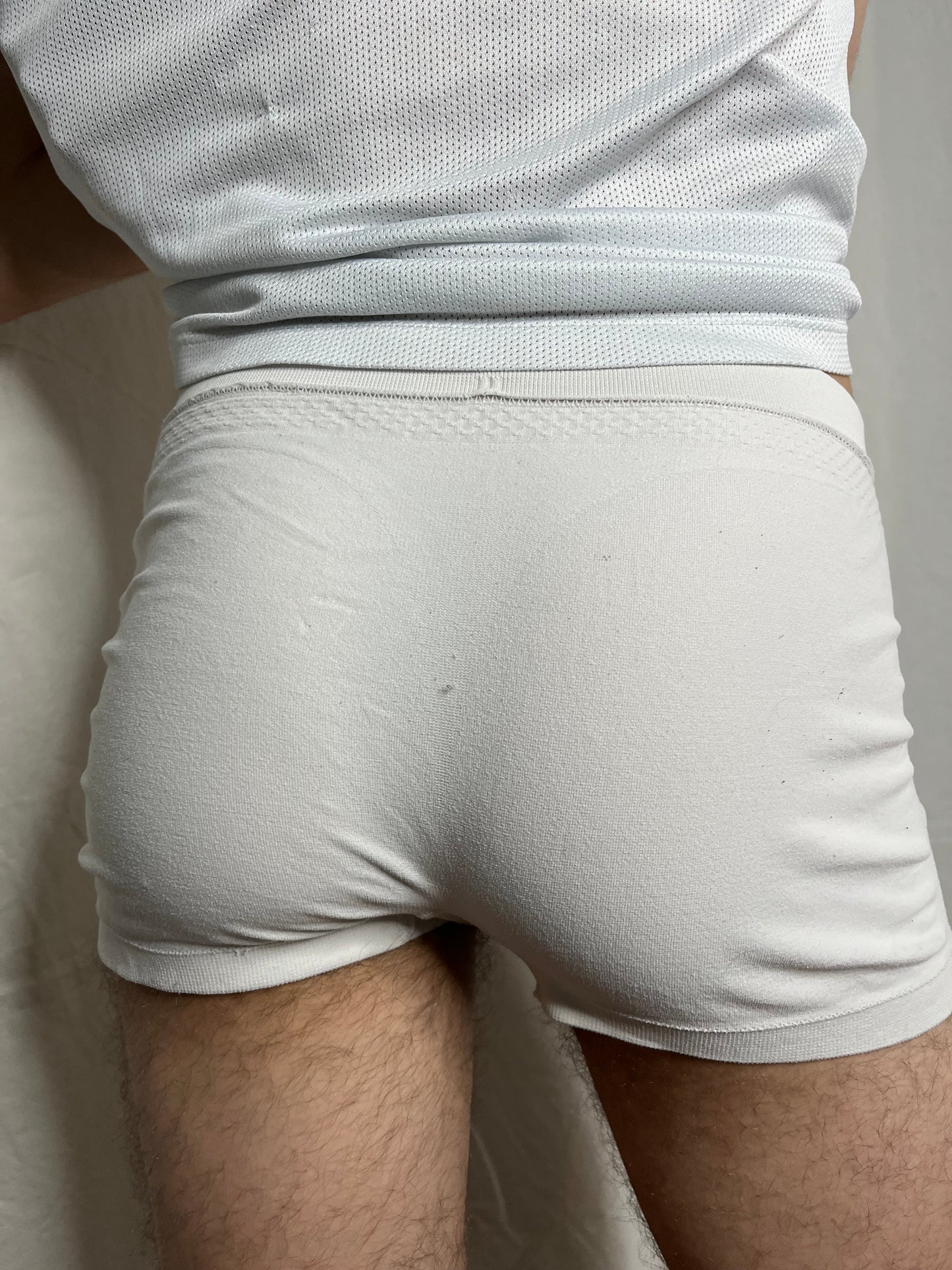 White seamless underpants