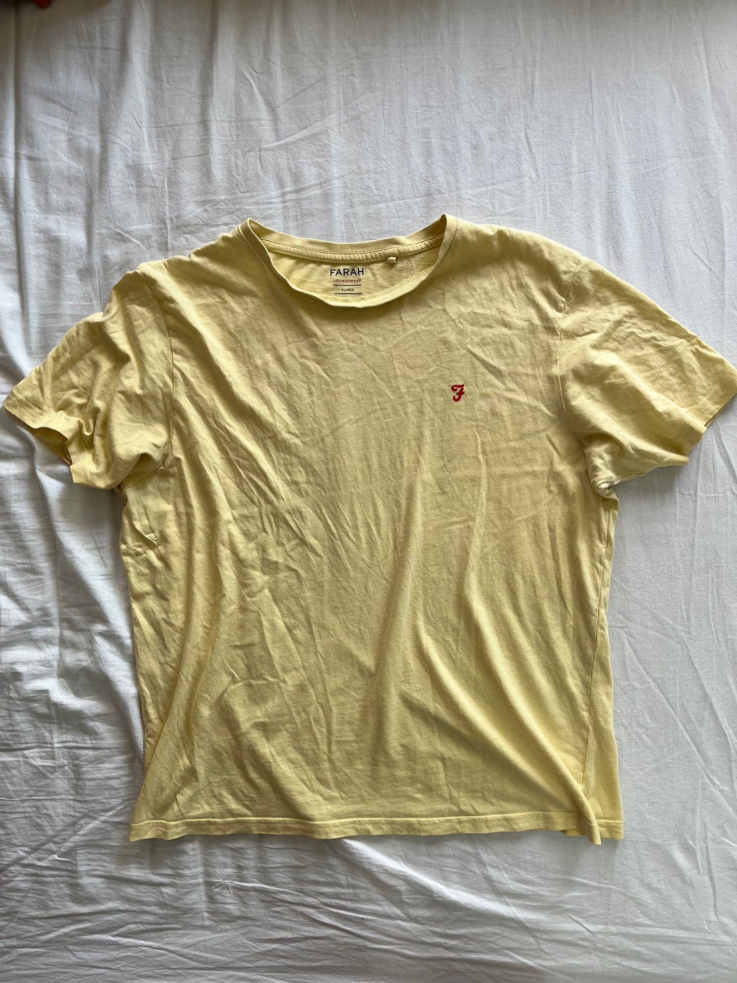 Light-yellow Farah T-shirt