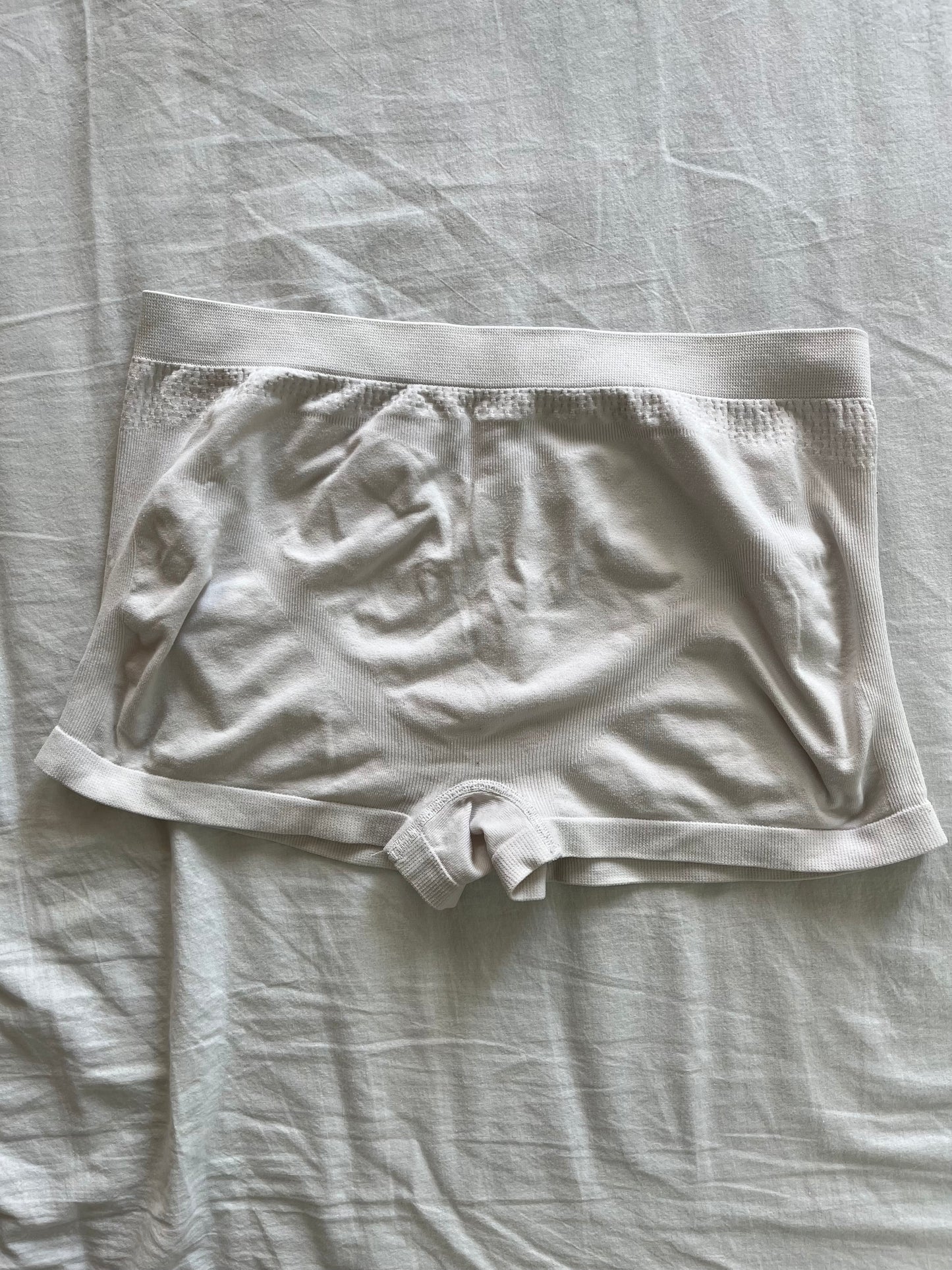 White seamless underpants