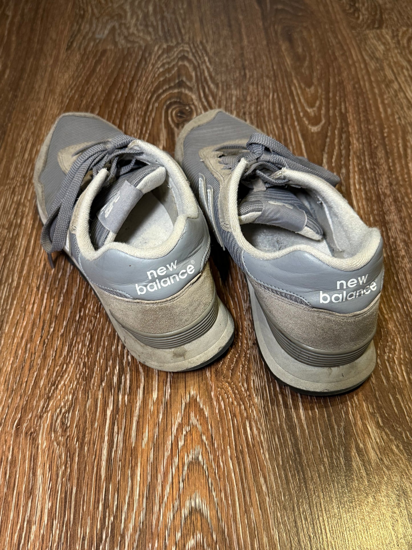 Grey New balance trainers