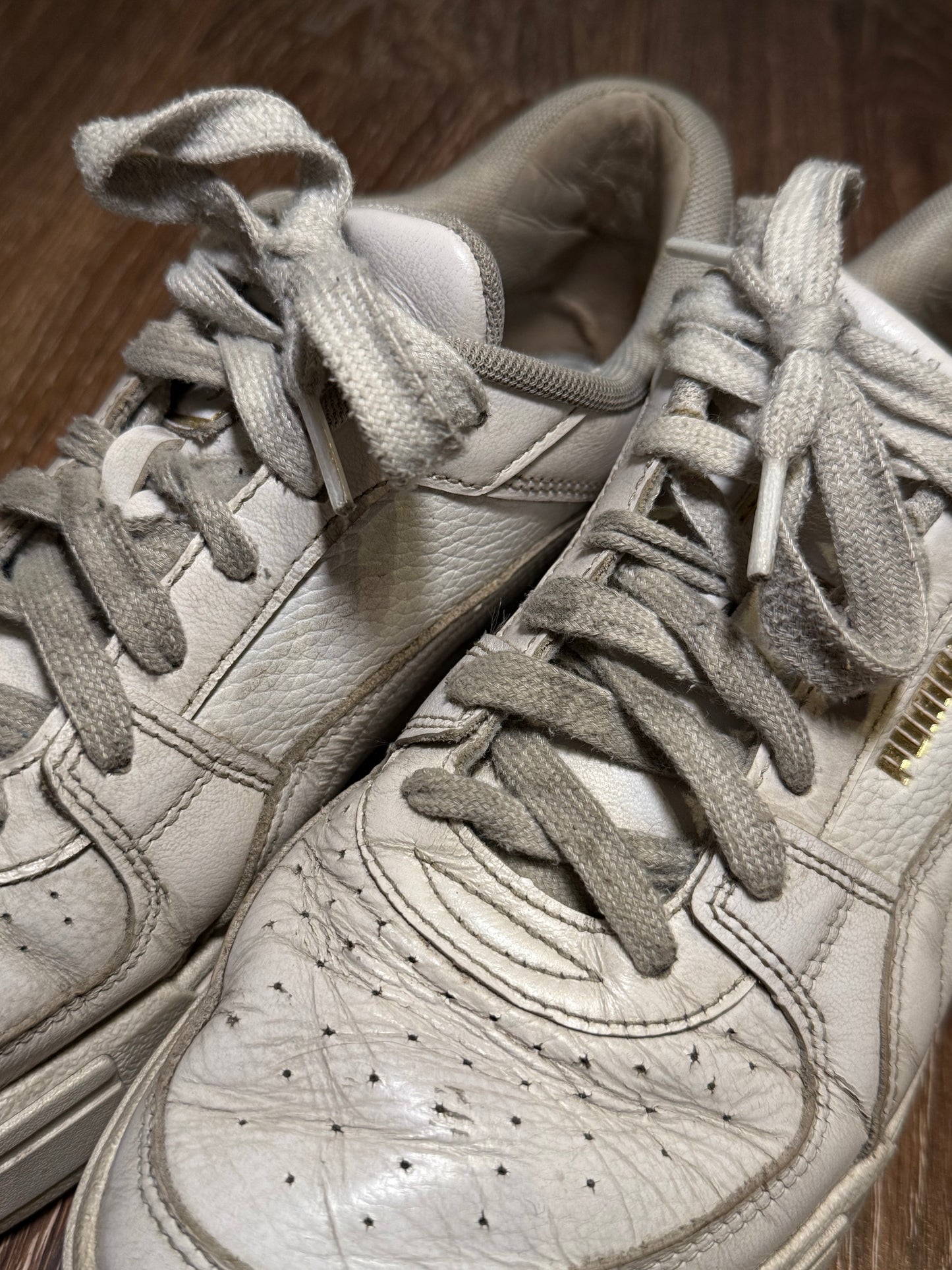 White Puma trainers