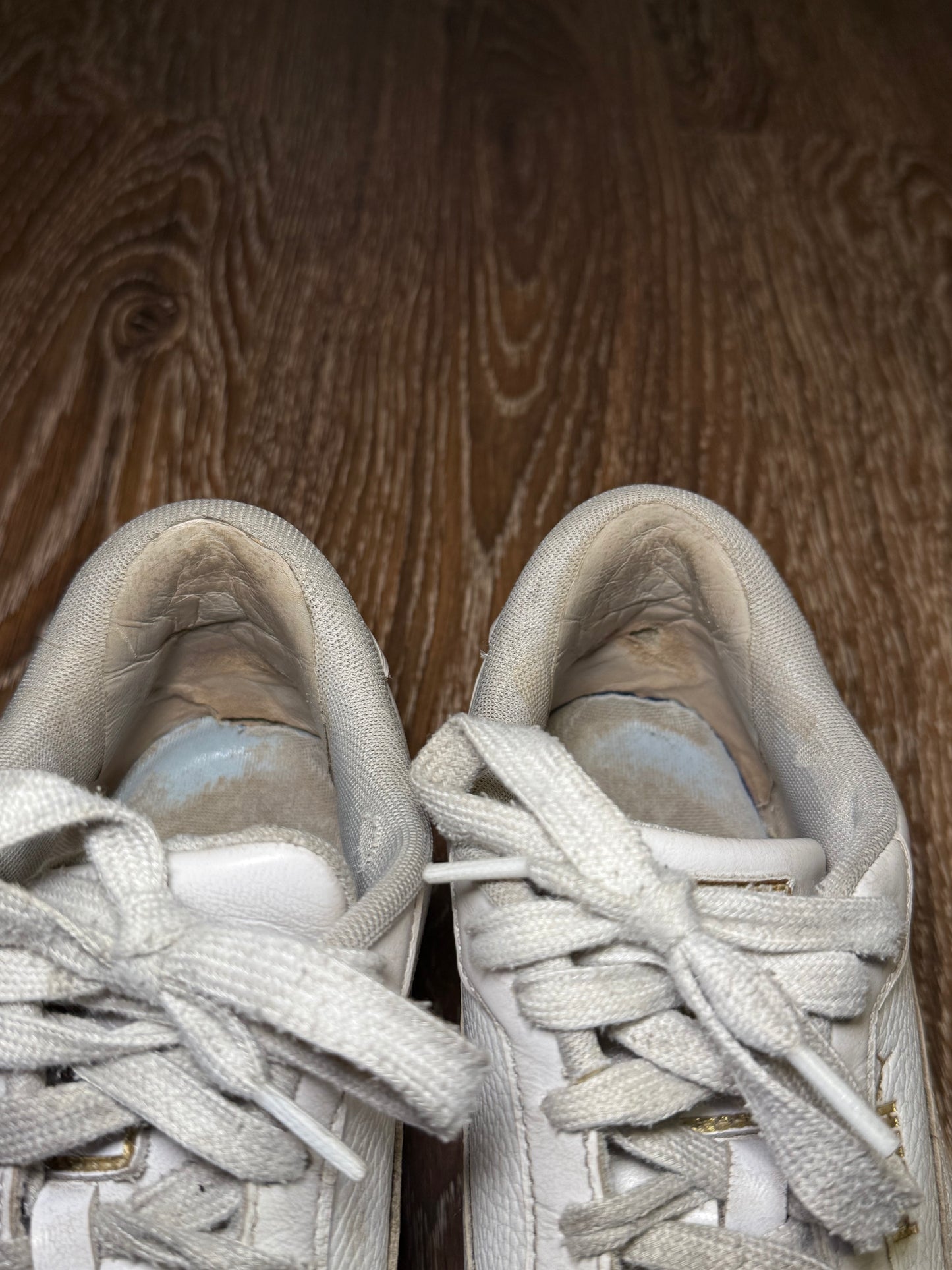 White Puma trainers